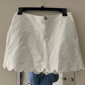Lilly Pulitzer White Women's Golf Skirt
